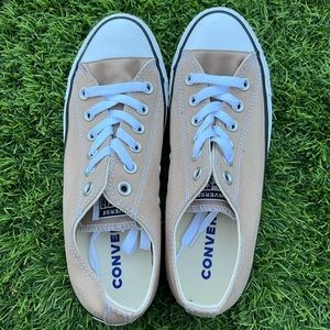 New tan converse womens 9
